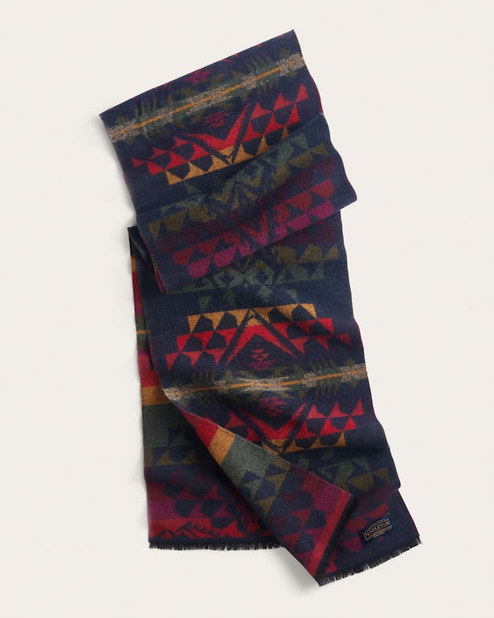 AUTUMN BIRCH WOOL SCARF